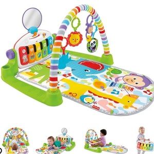 Kick & play piano gym